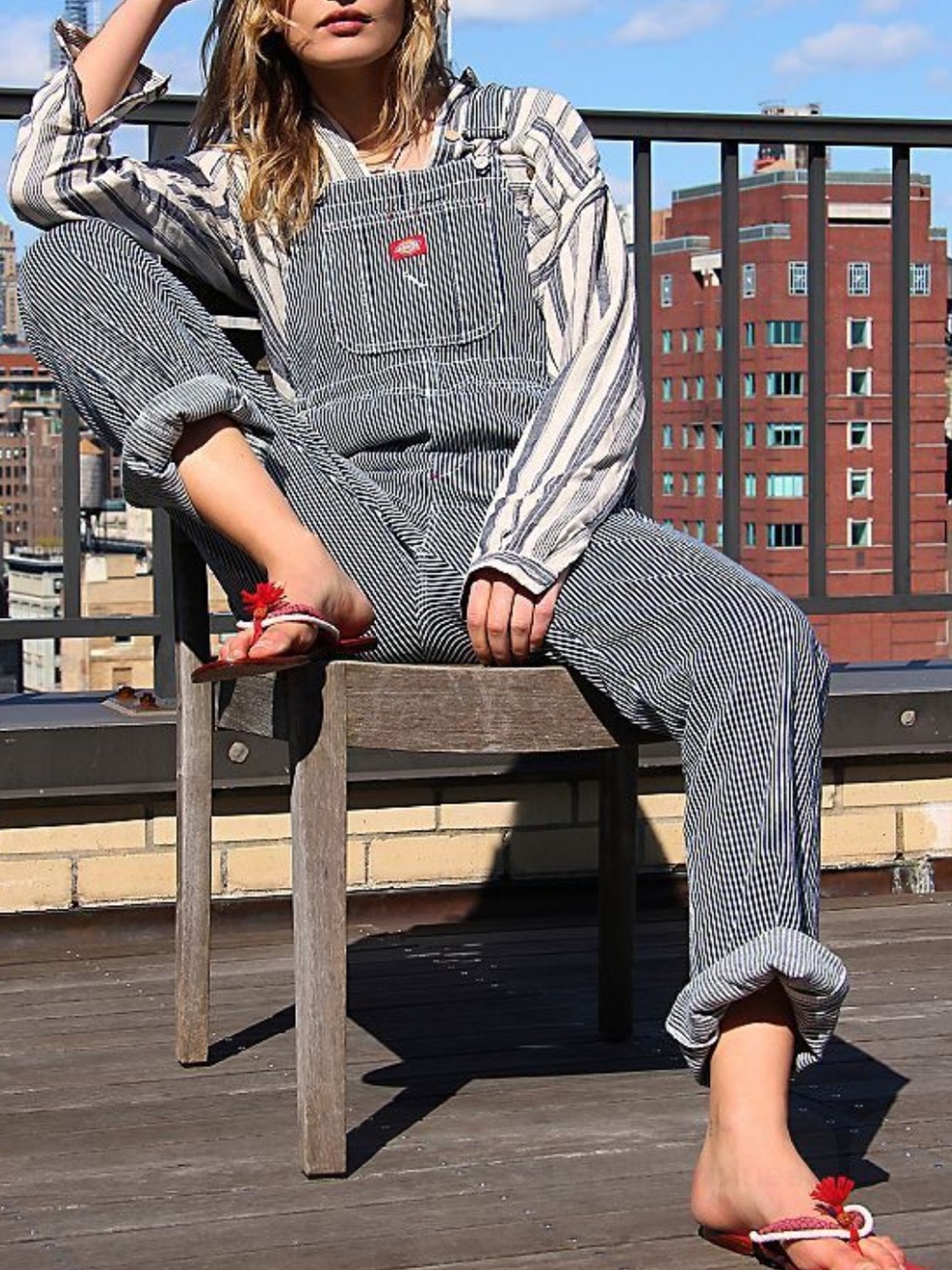 Dickies Pinstripe Overalls
